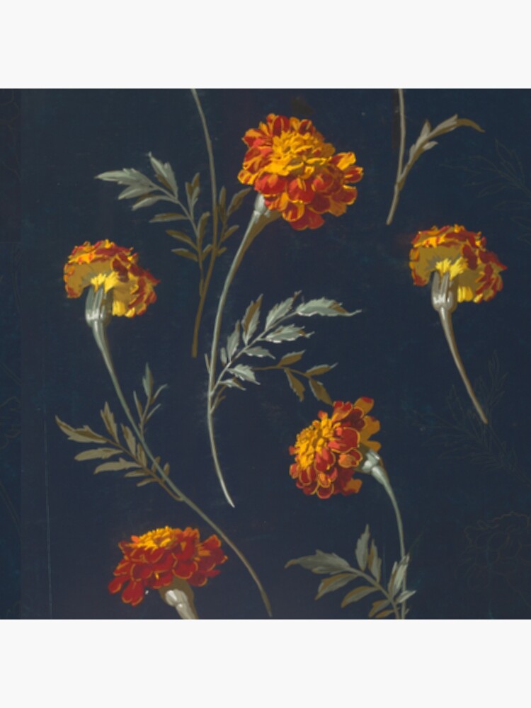Vintage Marigolds by bluespecsstudio