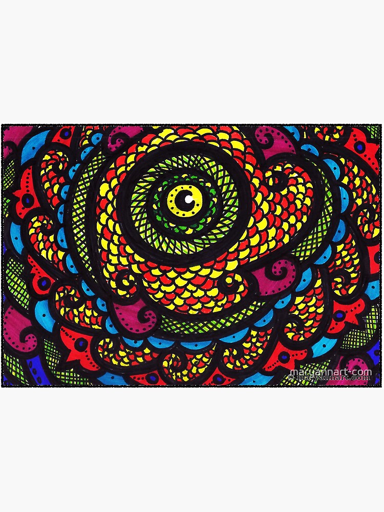 Reptile Eye by maryannart-com