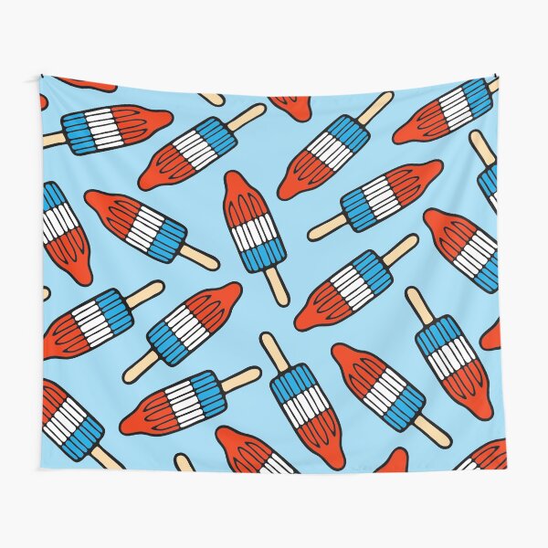 Rocket Popsicle Pattern Tapestry