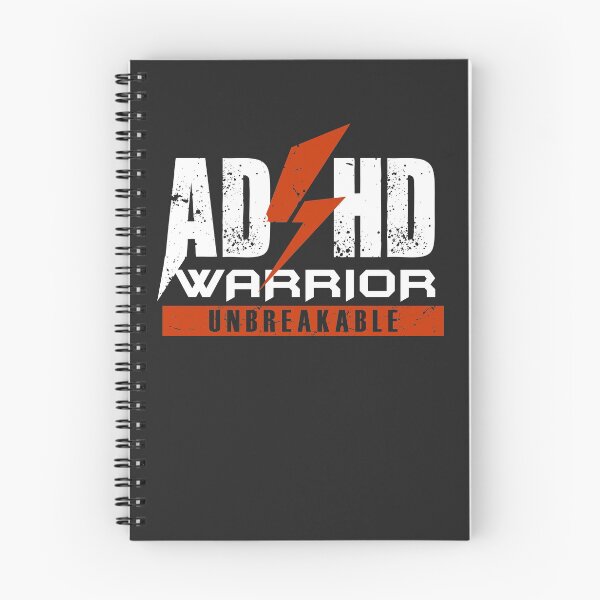 Item preview, ADHD Warrior Unbreakable Awareness for Women Girls 2 designed and sold by hadleydesigns.