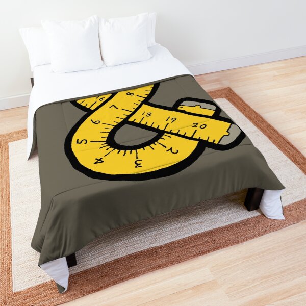 Ampersand Measuring Tape Comforter