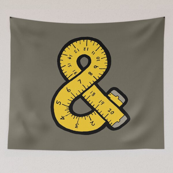 Item preview, Ampersand Measuring Tape designed and sold by evannave.