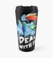 Taza de viaje My Little Pony - MLP - Rainbow Dash - Hazlo
