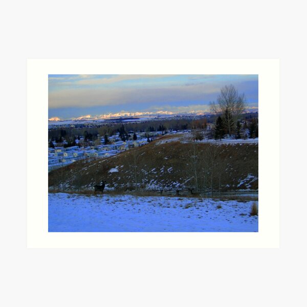 Mesmerizing Rockies Art Print