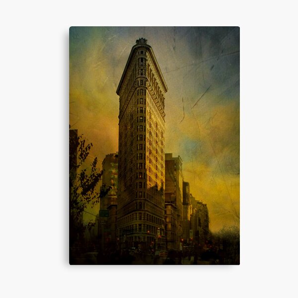 Flat Iron Building - My Take on it.... Canvas Print
