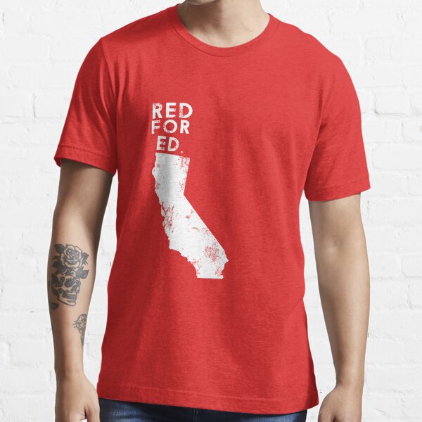 Red for store ed t shirts