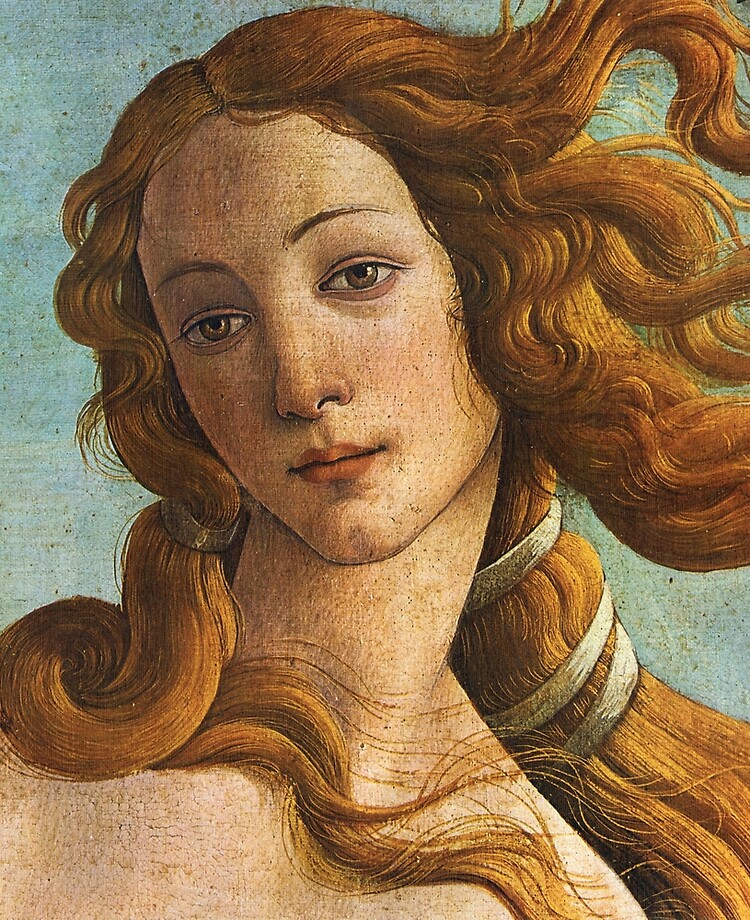 venus botticelli face