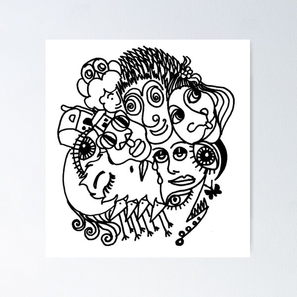 Item preview, Doodle 3 designed and sold by Anni Morris.