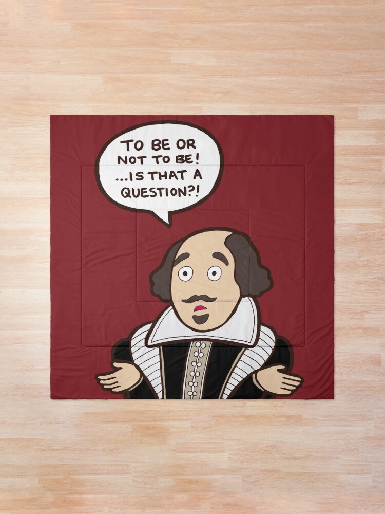 Alternate view of Shakespeare Comforter