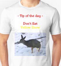 Tee - Don't Eat Yellow Snow Unisex T-Shirt