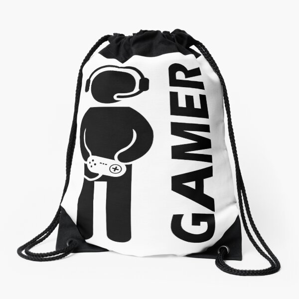 GAMERS ¡Together for video games! Drawstring Bag