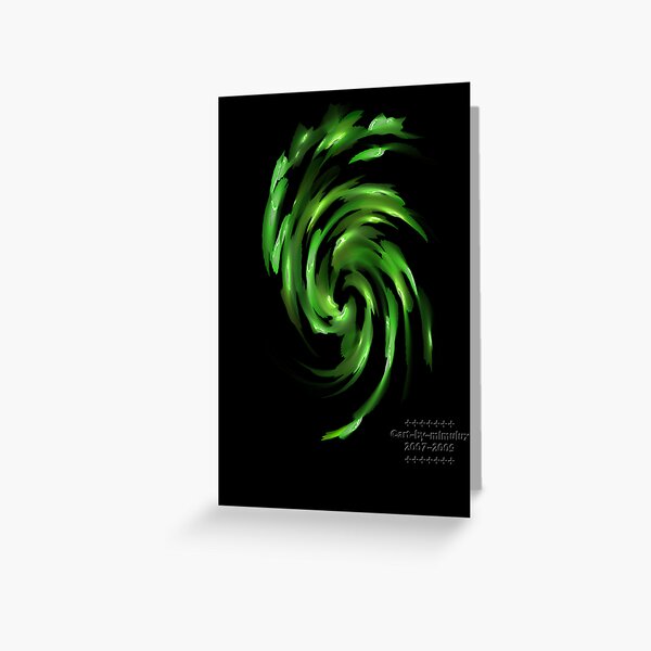 Frolicking Sprites Greeting Card