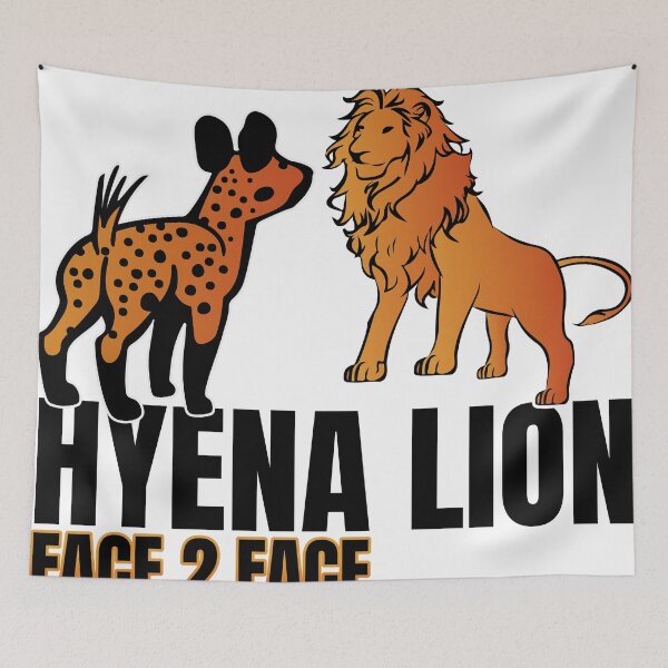 Item preview, leon and hyenas designed and sold by qurako.