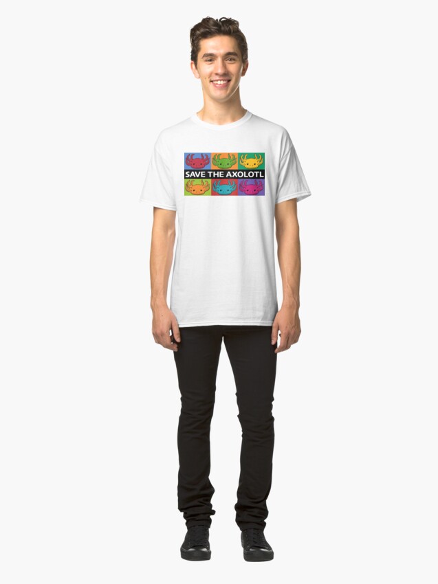 Alternate view of Save the Axolotl Classic T-Shirt