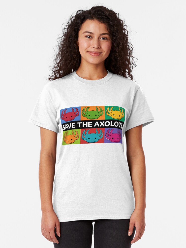 Alternate view of Save the Axolotl Classic T-Shirt