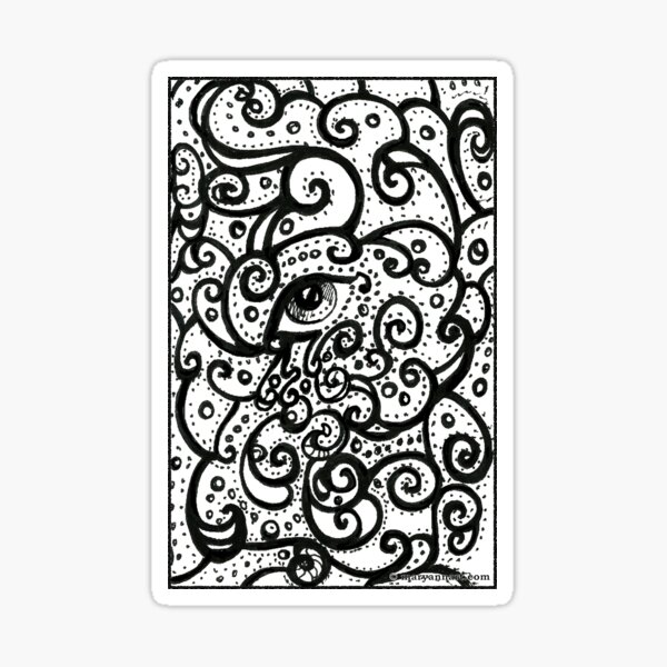 Eye Swirls Sticker