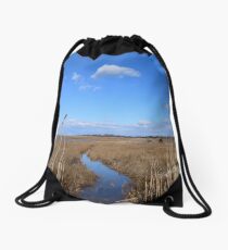 Captree Island Drawstring Bag
