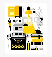 Creative Writing Photographic Print