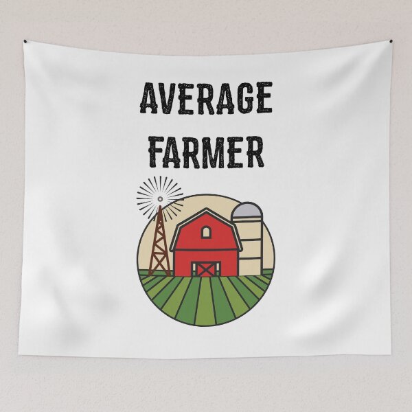 Item preview, Average Farmer  designed and sold by InspireGifts.