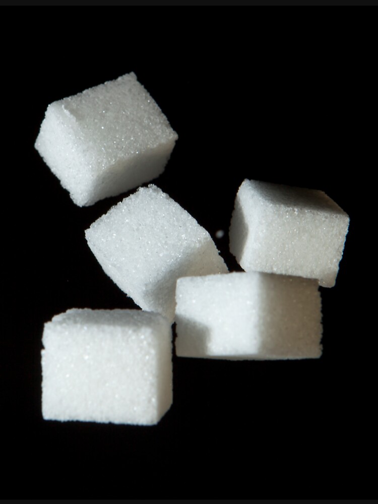 Thumbnail 6 of 6, Premium T-Shirt, Falling sugar cubes designed and sold by guffa-com.