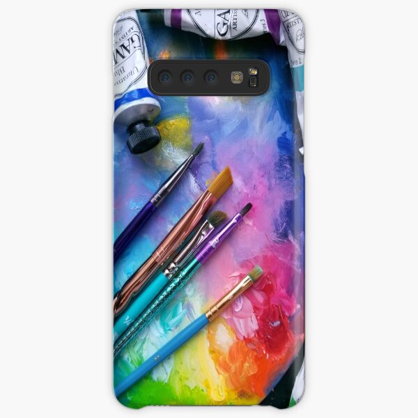 Oil Paints Rainbow Art Samsung Galaxy Snap Case