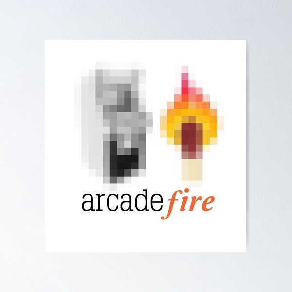 Item preview, PixelRock: Arcade Fire designed and sold by FestCulture.
