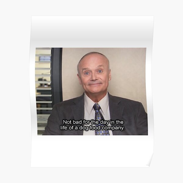 “Creed Bratton” Poster for Sale by blackboxclothes | Redbubble