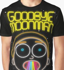 Rick and Morty : Neon (Goodbye Moonman) Morty Graphic T-Shirt