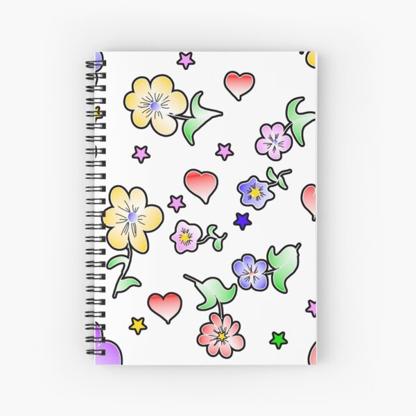 Blumen Fun Spiralblock