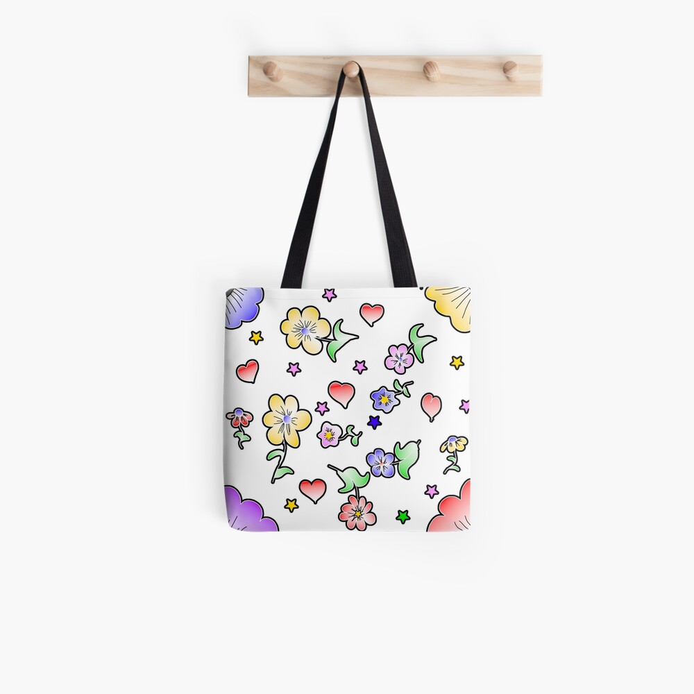 Blumen Fun Stofftasche