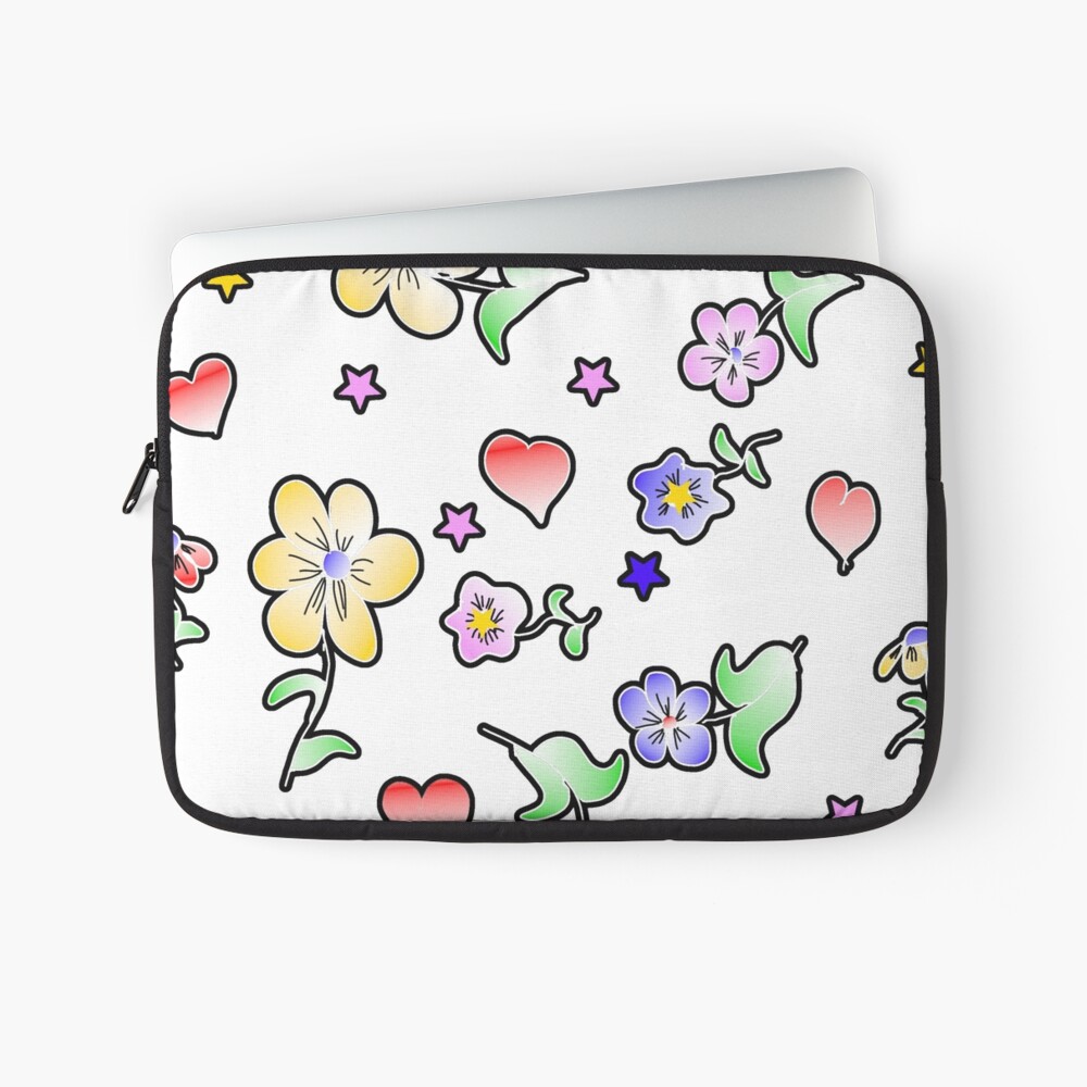 Blumen Fun Laptoptasche