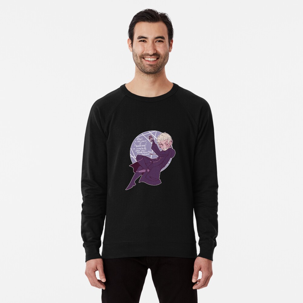 Vista previa del artículo con la obra «Sudadera ligera», diseñado y vendido por DaPandaBanda.