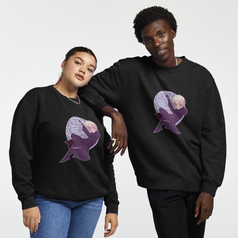 Vista previa del artículo con la obra «Sudadera sin capucha», diseñado y vendido por DaPandaBanda.