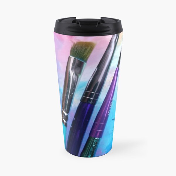 Rainbow Art Supplies Travel Mug