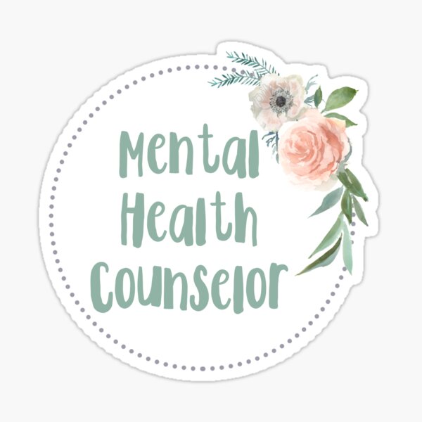 Item preview, Mental health counselor designed and sold by EvyStickersx.