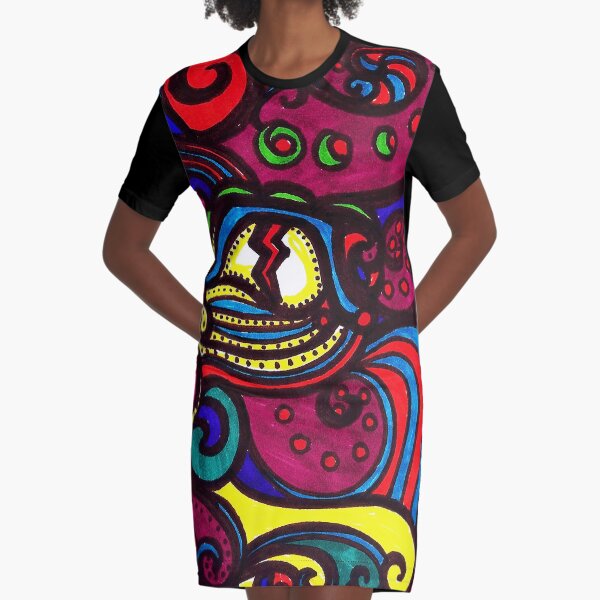 Graphic T-Shirt Dress