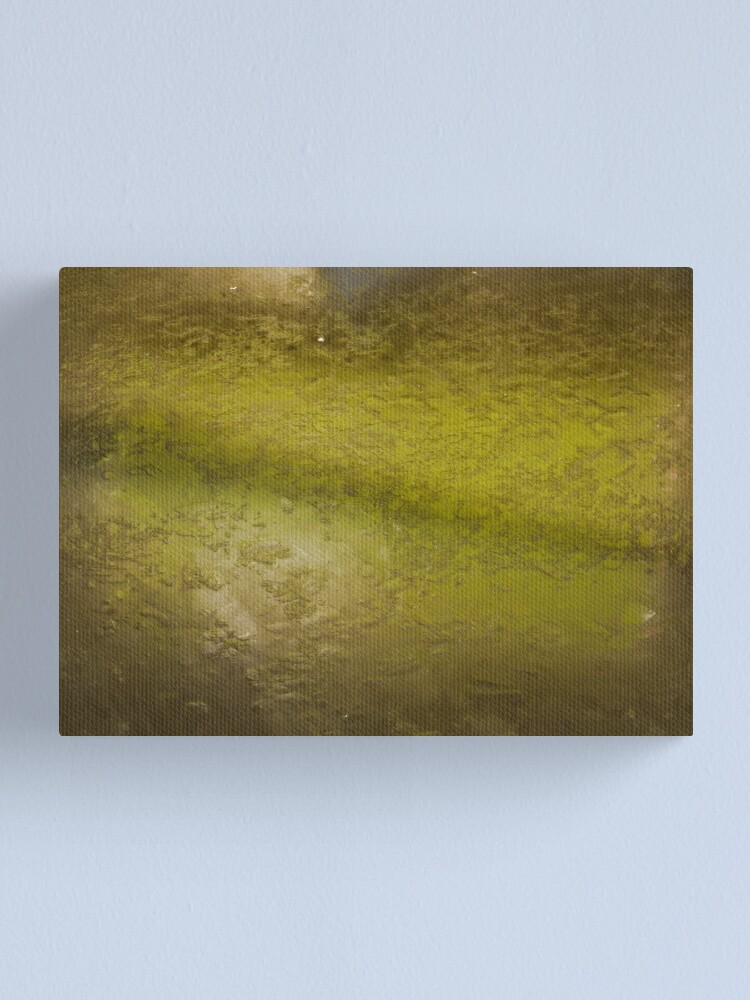Alternate view of Crushed (green) Canvas Print