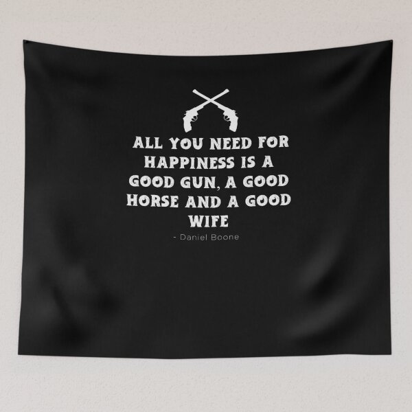 Item preview, Pro Second Amendment Gun Owner 2nd USA History Daniel Boone Quote All you Need For Happiness Is a Go designed and sold by KNUXX Shop.