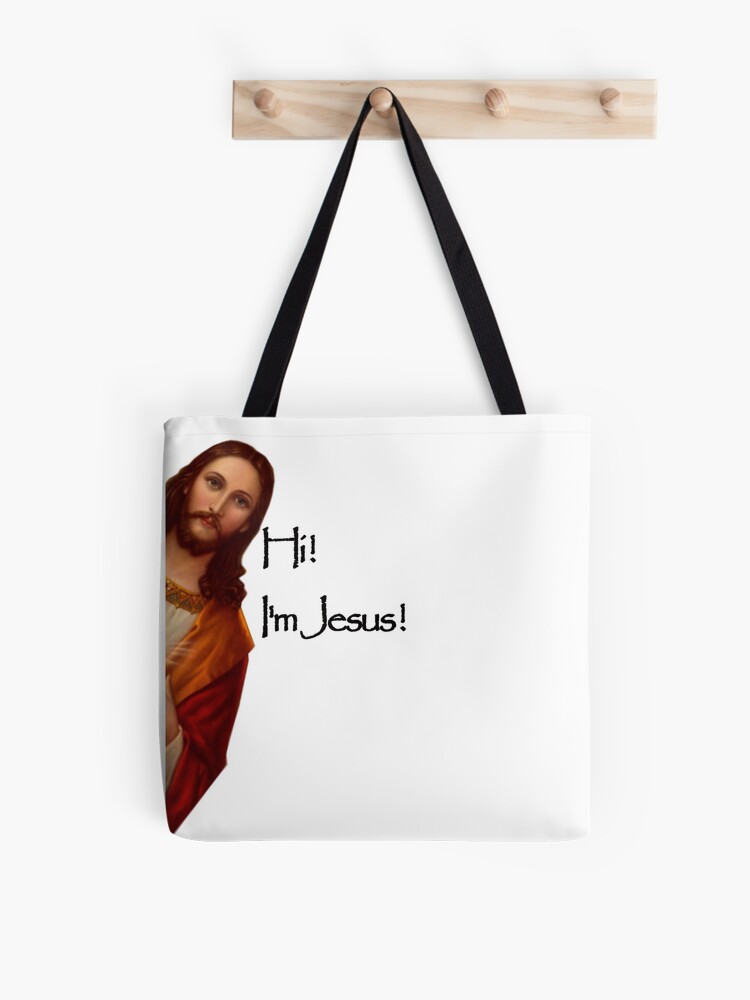 Bolsa de tela «Hola soy jesus» de ghjura | Redbubble