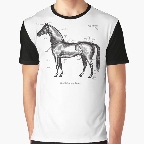 Identifying your horse Graphic T-Shirt