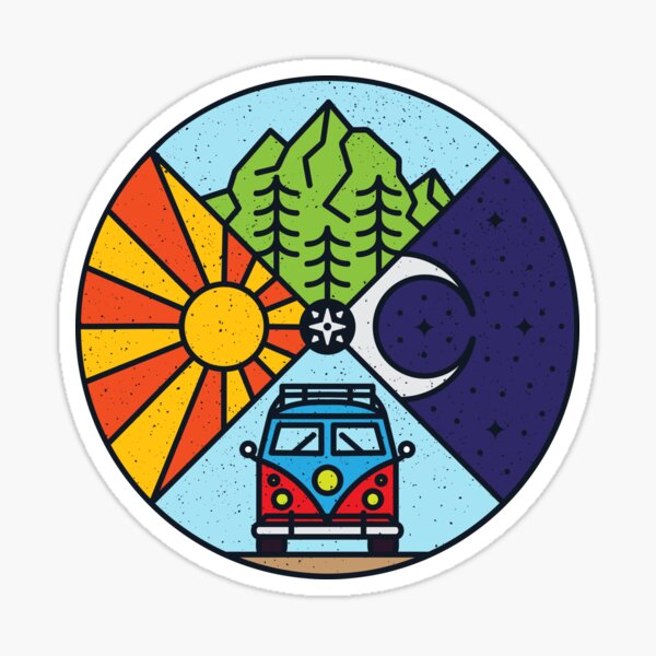 Road Trip / Color Ver. Sticker