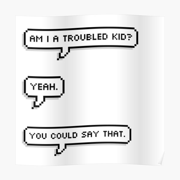 Percy Jackson, Troubled Kid Poster