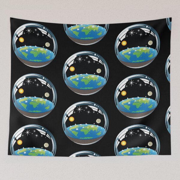 Item preview, Flath Earth Dome designed and sold by bibinik.
