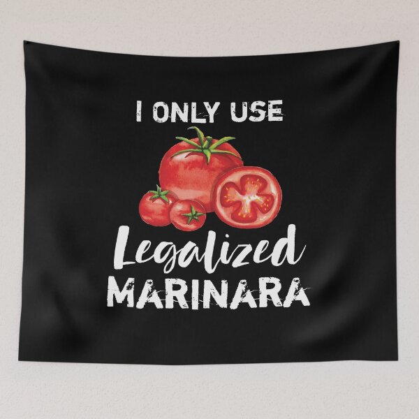 Item preview, Funny Chef Tomato Parody Legalized Marinara designed and sold by doodabobs.