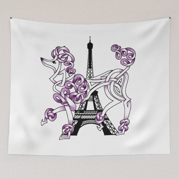 Item preview, Celtic Knot Dog - Poodle designed and sold by KnotYourWorld.