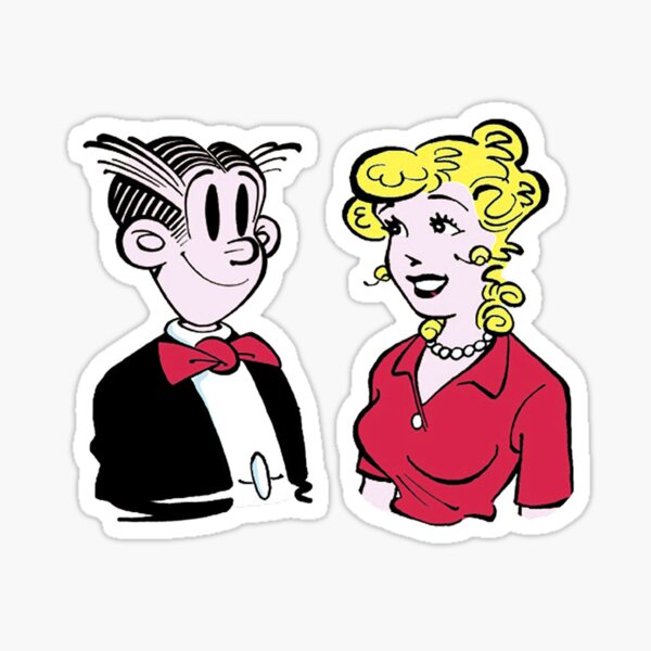 Cookie And Dagwood Cartoon Porn - Dagwood Stickers for Sale | Redbubble