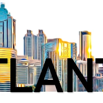 Artwork thumbnail, Atlanta Sticker by RuggedDoberman