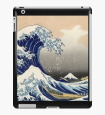 "Die große Welle vor Kanagawa" von Katsushika Hokusai (Reproduktion) iPad-Hülle & Klebefolie