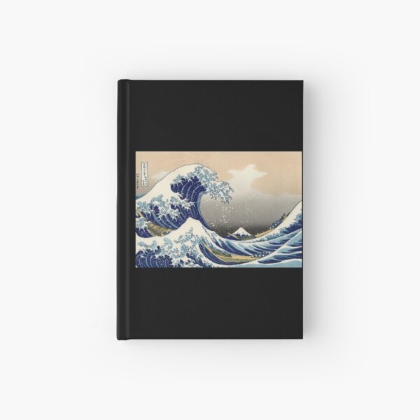 'The Great Wave Off Kanagawa' by Katsushika Hokusai (Reproduction) Hardcover Journal