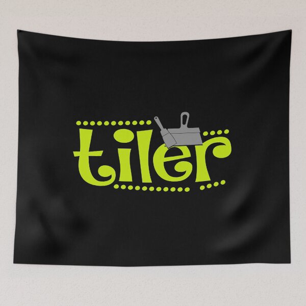 Item preview, Tiler plate laying spatula mosaic tiles gift designed and sold by design2try.